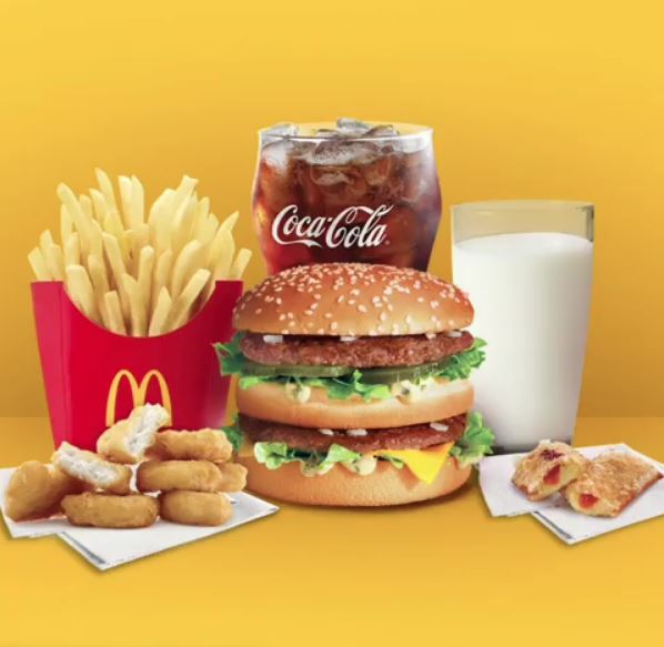 اسعار وجبات ماكدونالدز 2010 relatif